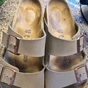 Men’s Size 43/10 Arizona Leather Birkenstock 2strap sandal
